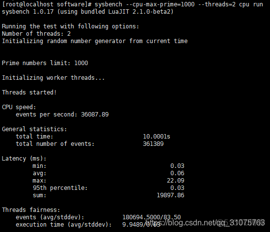 sysbench性能测试 Nginx_数据库服务器性能测试