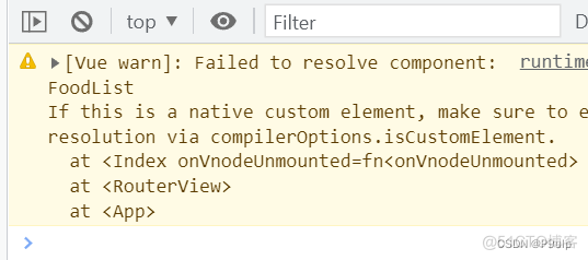 关于Vue3警告：Failed to resolve component:XXX的解决办法_大小写