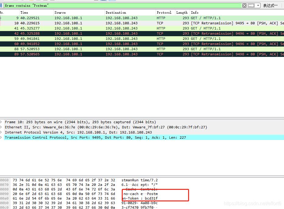 抓包提示no response found_wireshark_04