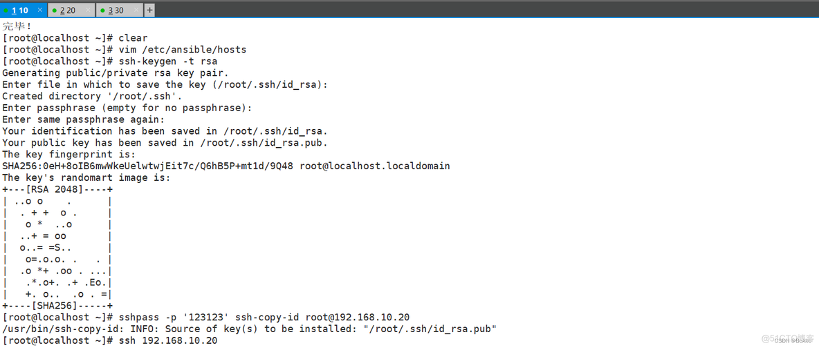 cluster shell和ansible 优缺点_服务器_02