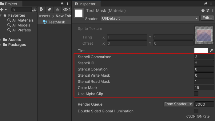 unity mask组件做ui的遮罩_unity mask组件做ui的遮罩_03