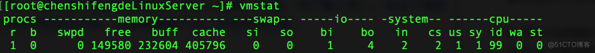 性能调优命令之vmstat_vmstat