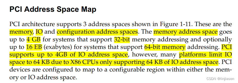 pcie 配置空间 BIOS分配代码_linux_03