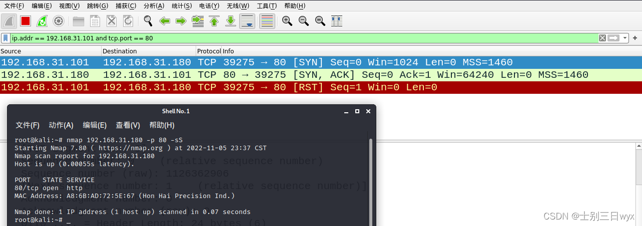 iptables 防nmap扫描_网络安全_09