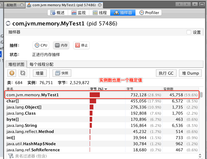 JAVA visualVM如何分析大对象_jvm_41