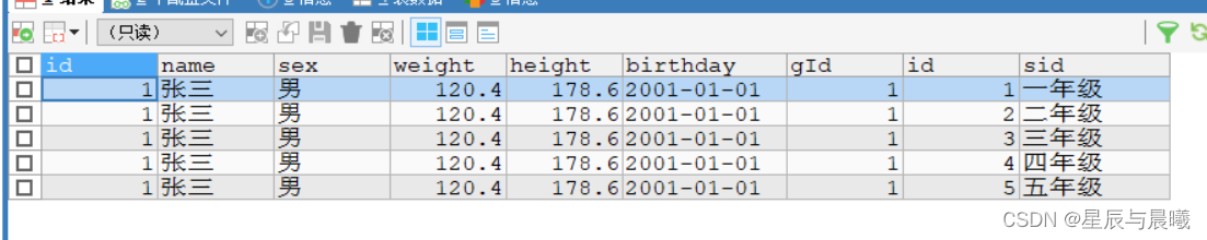 MySQL select 查询字段 除id外 查询其他字段_mysql_14