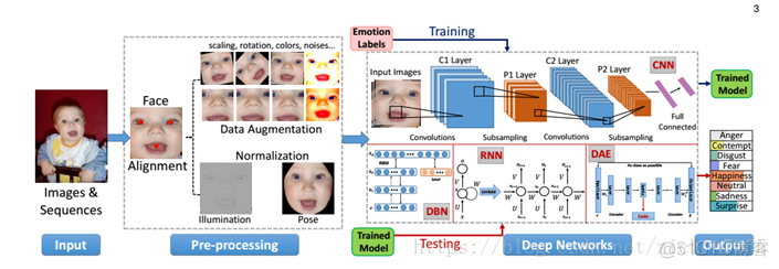 人脸表情识别 深度学习模型_动态序列