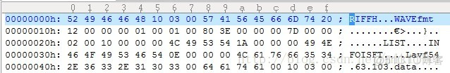 python修改wav文件的采样率通道数字节_数据_02