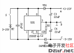 主备多机架构图 主备双电源电路图_三极管