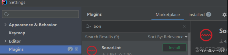 SonarLint安装与简介_ide