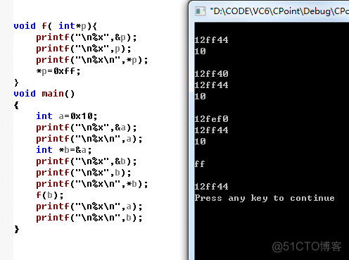 C/C++语言参数传递----值传递、引用传递、指针传递、指针引用传递_参数传递_08