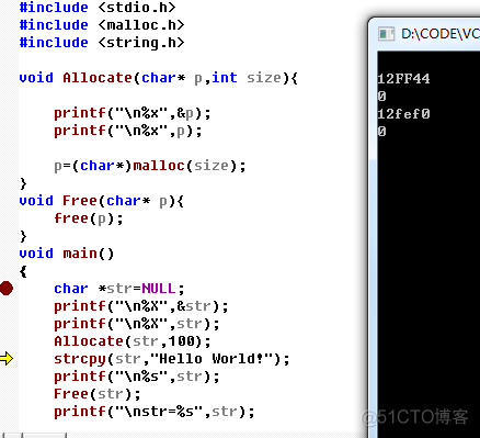 C/C++语言参数传递----值传递、引用传递、指针传递、指针引用传递_c语言_10