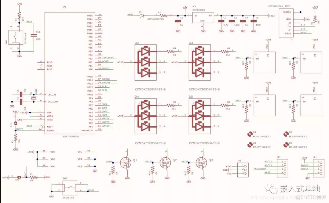 手把手教你做一款HID键盘_arduino_03