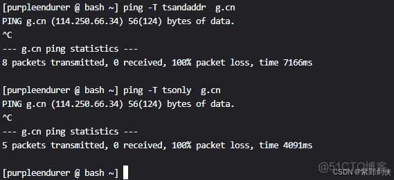 Linux shell编程学习笔记66：ping命令 超详细的选项说明_学习笔记_14