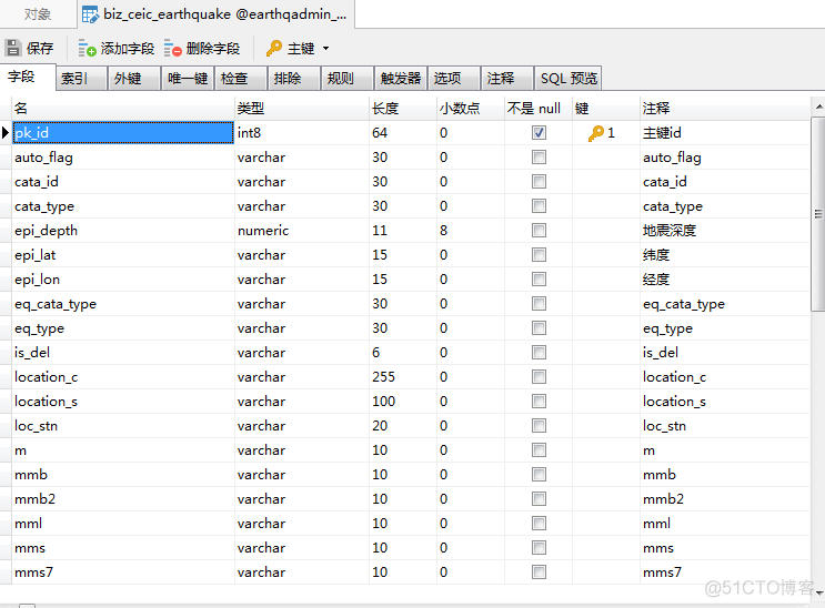 基于SpringBoot的矩形范围面时空分析-以震中附近历史地震为例_数据库_02