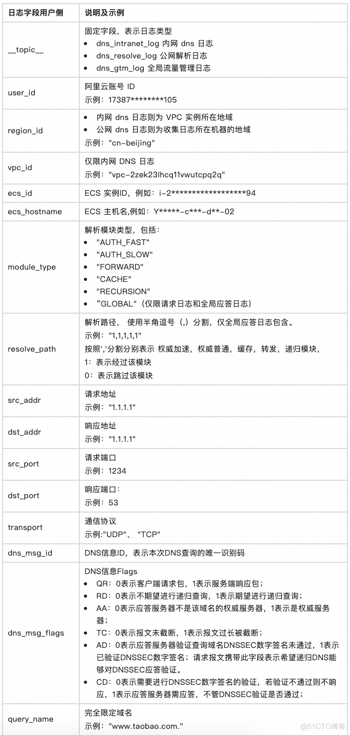 基于“日志审计应用”的 DNS 日志洞察实践_字段_38