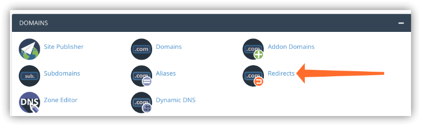 在 cPanel 和 WHM 中配置域名重定向_重定向