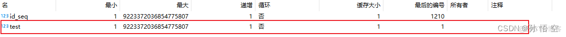 Navicat设置PostgreSQL数据库的表主键ID自增的方法_PostgreSQL_04