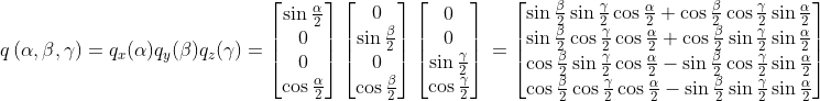 偶拉角转旋转矩阵 python 欧拉角转旋转矩阵_旋转矩阵_32