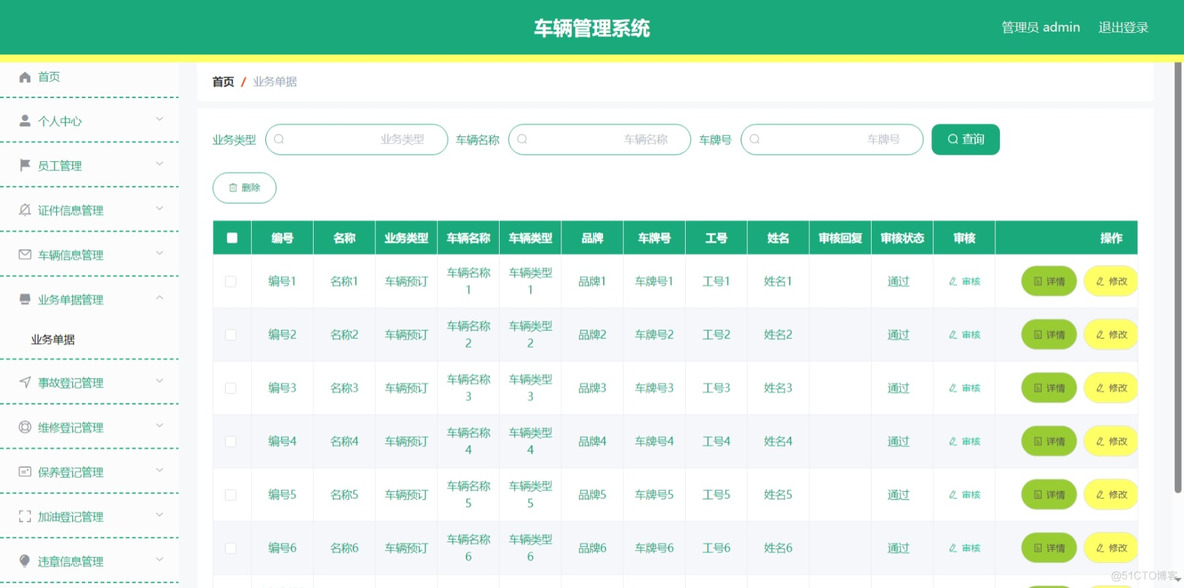 【万字文档+源码】基于Springboot+vue的车辆管理系统-可用于毕设-课程设计-练手学习_毕业设计_08