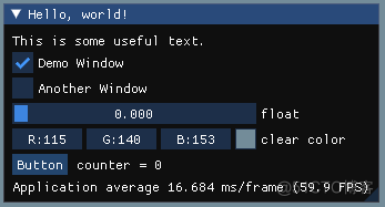 使用C++界面框架ImGUI开发一个简单程序_ide_05