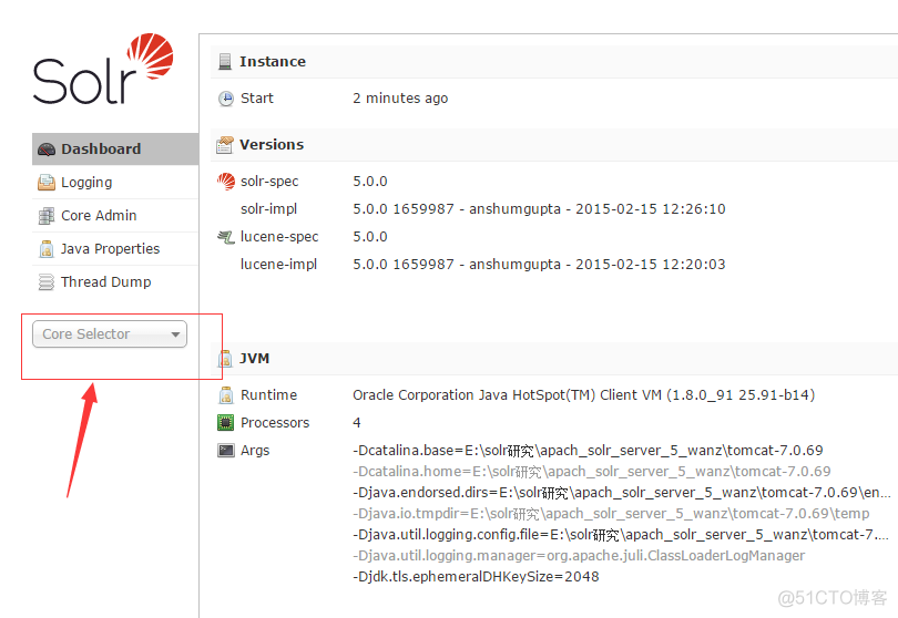 【solr】solr5.0整合tomcat_java_11