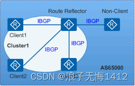 BGP水平分割防环原理是什么 ibgp水平分割_OSPF