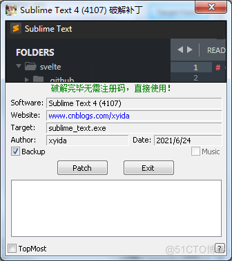 Sublime Text 4 4152 激活_窗口标题_15