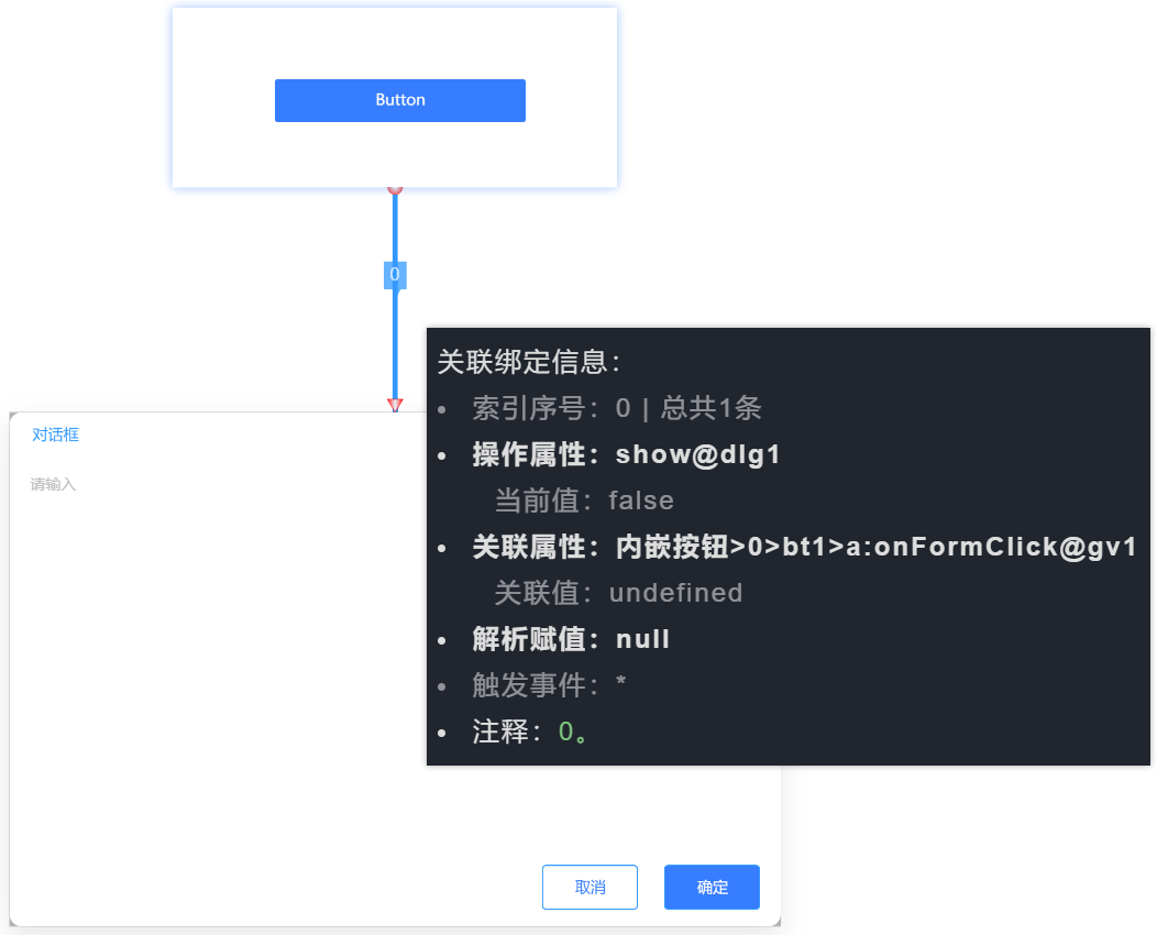 UIOTOS文档：连线（基础篇）|  页面嵌套 零代码 低代码 0代码 无代码 iframe 数据大屏 web组态 前端框架 | 致敬amis codewave 乐吾乐 goview dat_WEB组态_19