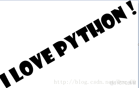 python 添加水印相机水印 python打水印_图像旋转_03