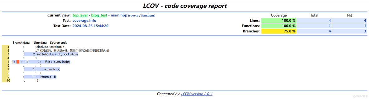 【C++】单元测试覆盖率工具lcov的使用_log4j_09