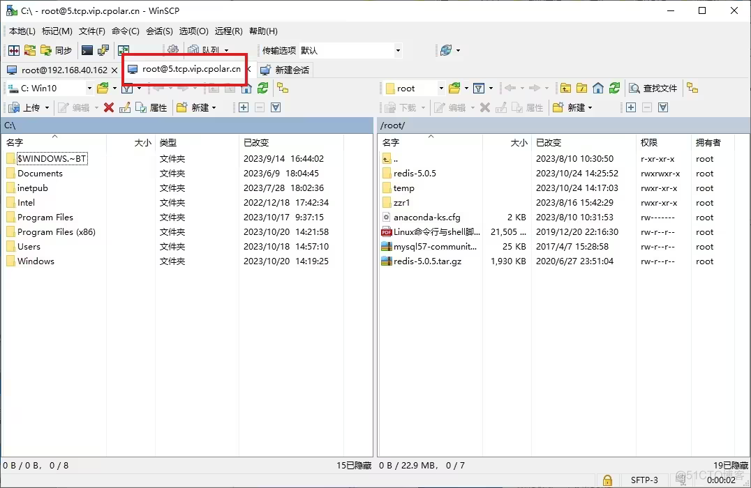 Win10如何配置OpenSSH+Server并实现无公网远程ssh连接文件传输？_运维_36