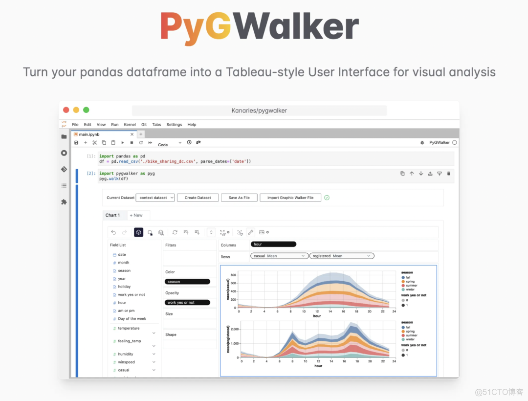 【Python】PyGWalker：最好用的数据分析Python库_数据挖掘