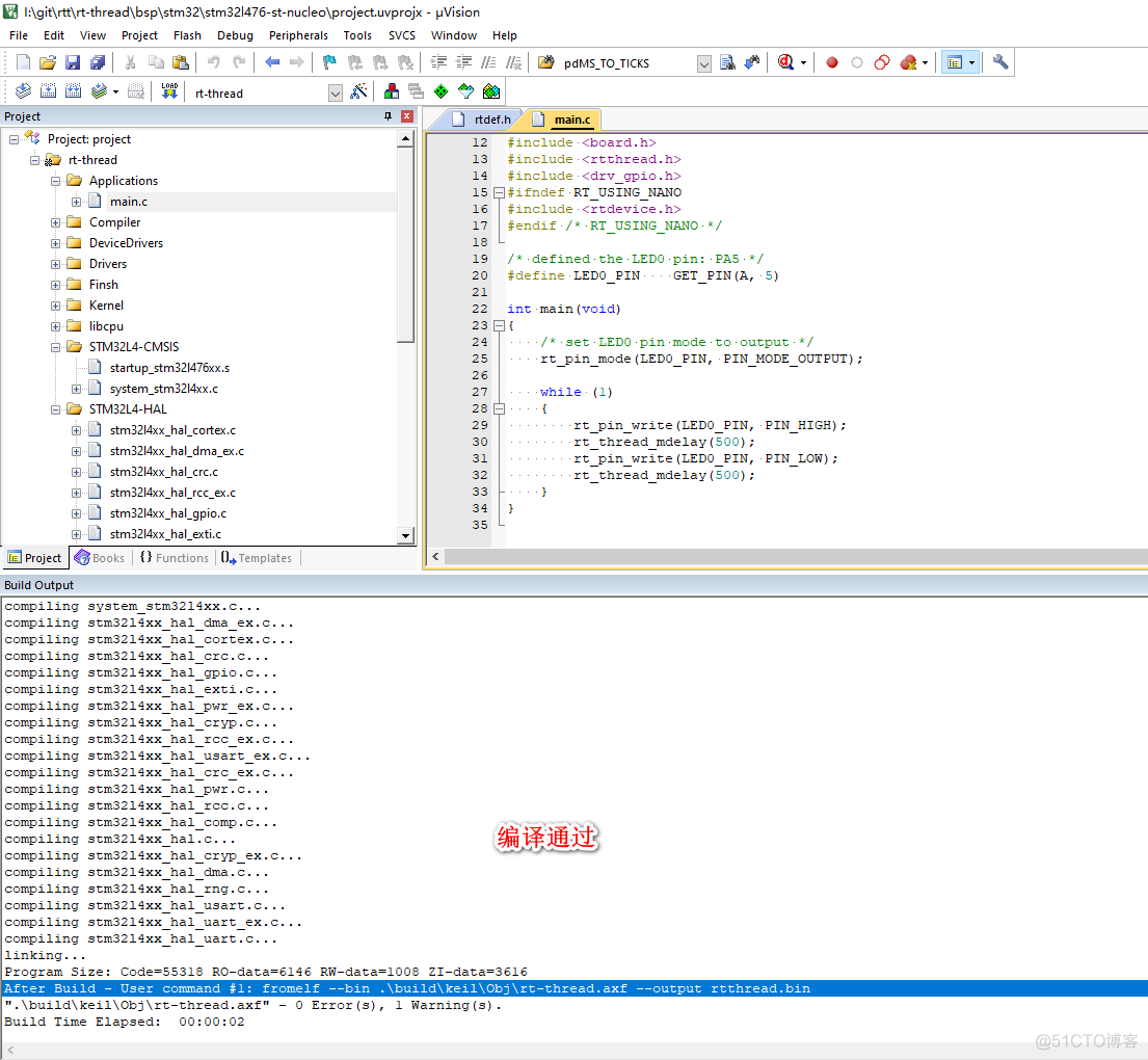 解决 RT-Thread bsp stm32l476-st-nucleo STM32L4 HAL库缺失问题_STM32L4xx_HAL_04