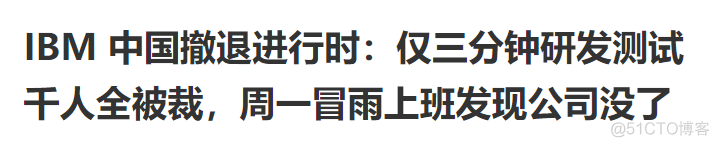 我对蓝色巨人的一些印象_解决方案