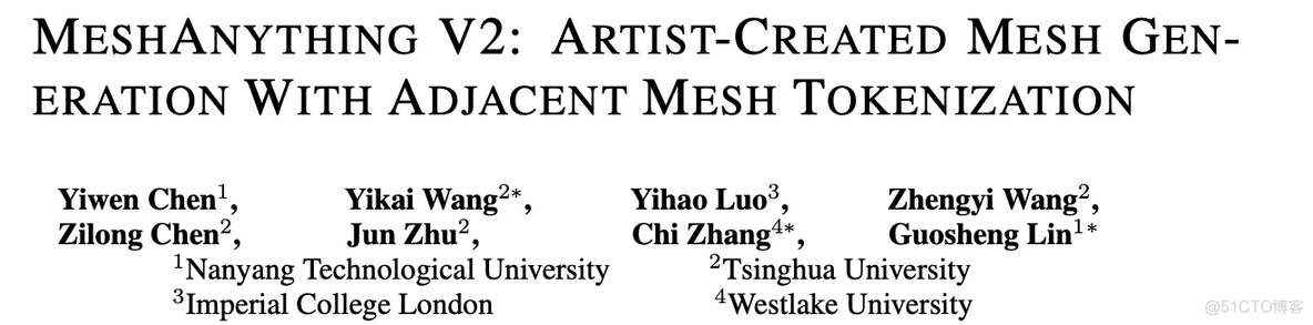 MeshAnything V2来了！30秒生成建模师级Mesh！最大可生成面数提升至1600._stable diffusion_02