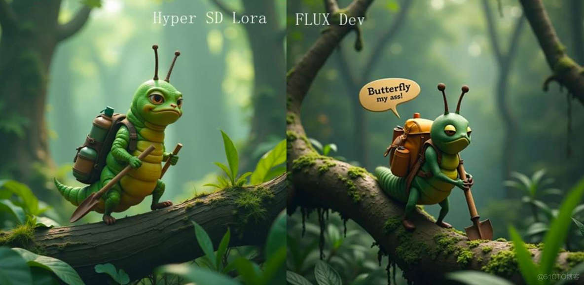 字节开源 FLUX Dev 的 Haper SD Lora,只需要 8 步或者 16 步就可以用 FLUX 生成图片! 文章附模型下载链接_人工智能