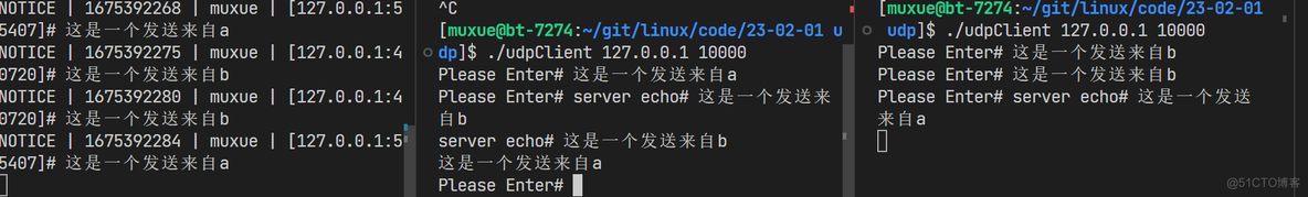 【Linux】来写一个udp的服务端+客户端_网络_09