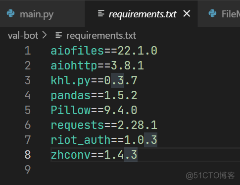 【Python】生成本项目的requeirments.txt_虚拟环境_02