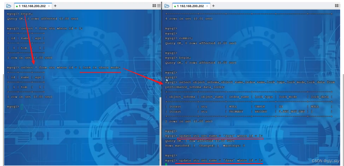 mysql 行锁之后_笔记_06