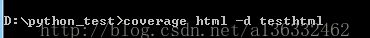 单元测试python unittest覆盖率_html_02