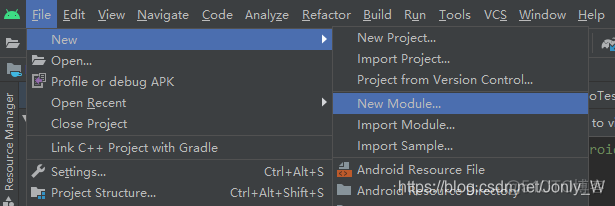 android 组件化开发实现在MainActivity中ARouter加载底部nva的四个fragment_android studio_06