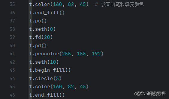 海龟画图python菱形代码_ide_27