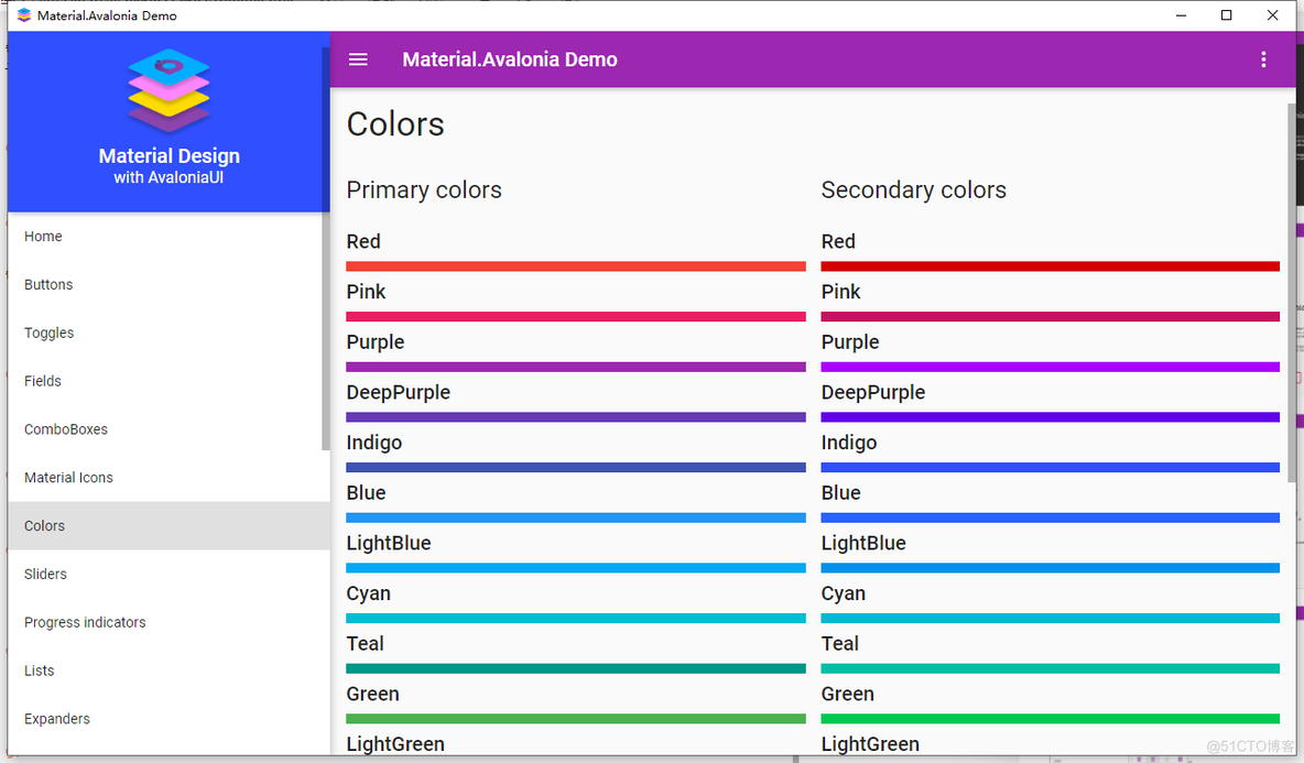 基于Material Design风格开源的Avalonia UI控件库_github_10