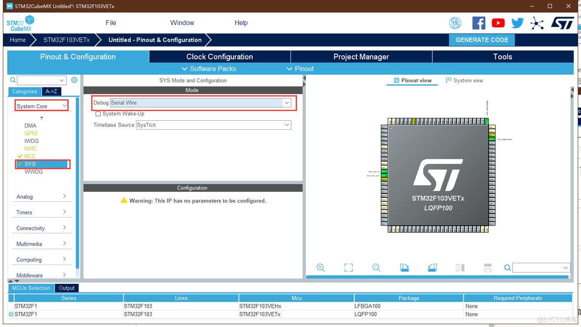 BIOS里面DP哪里设置_STM32CubeMX_05