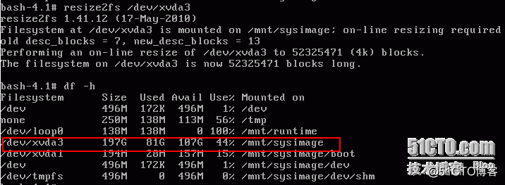 centos XFS 非lvm在线扩容_分区表_07