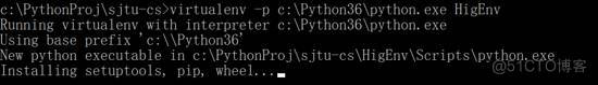 windows环境下使用virtualenv对python进行多版本隔离_虚拟环境_04