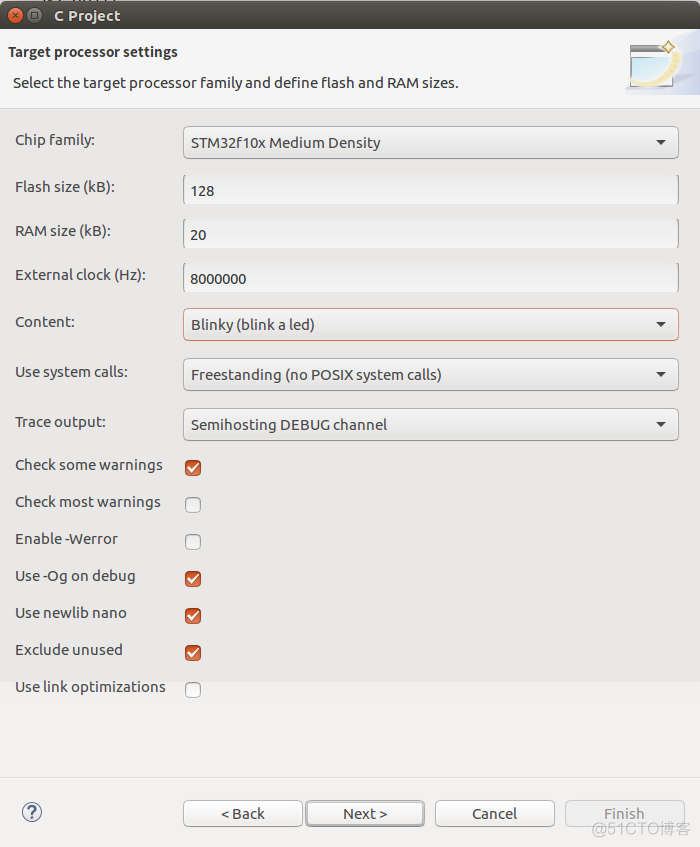 eclipes 编译mcu工程如何查看使用SRAM_Common_04