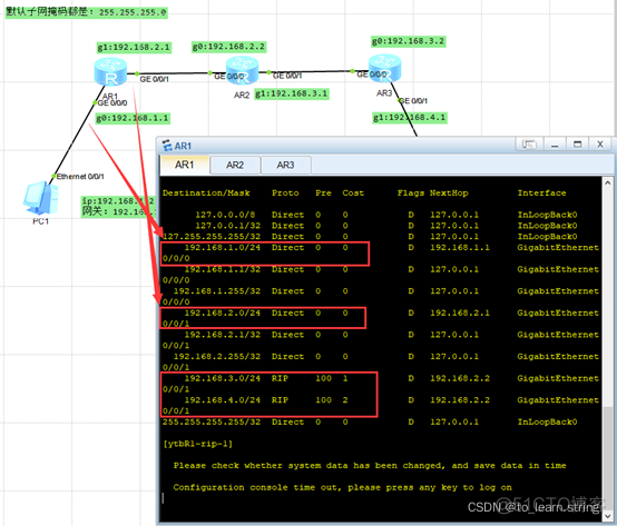 ensp路由做RIP将其划入ospf_其他_12